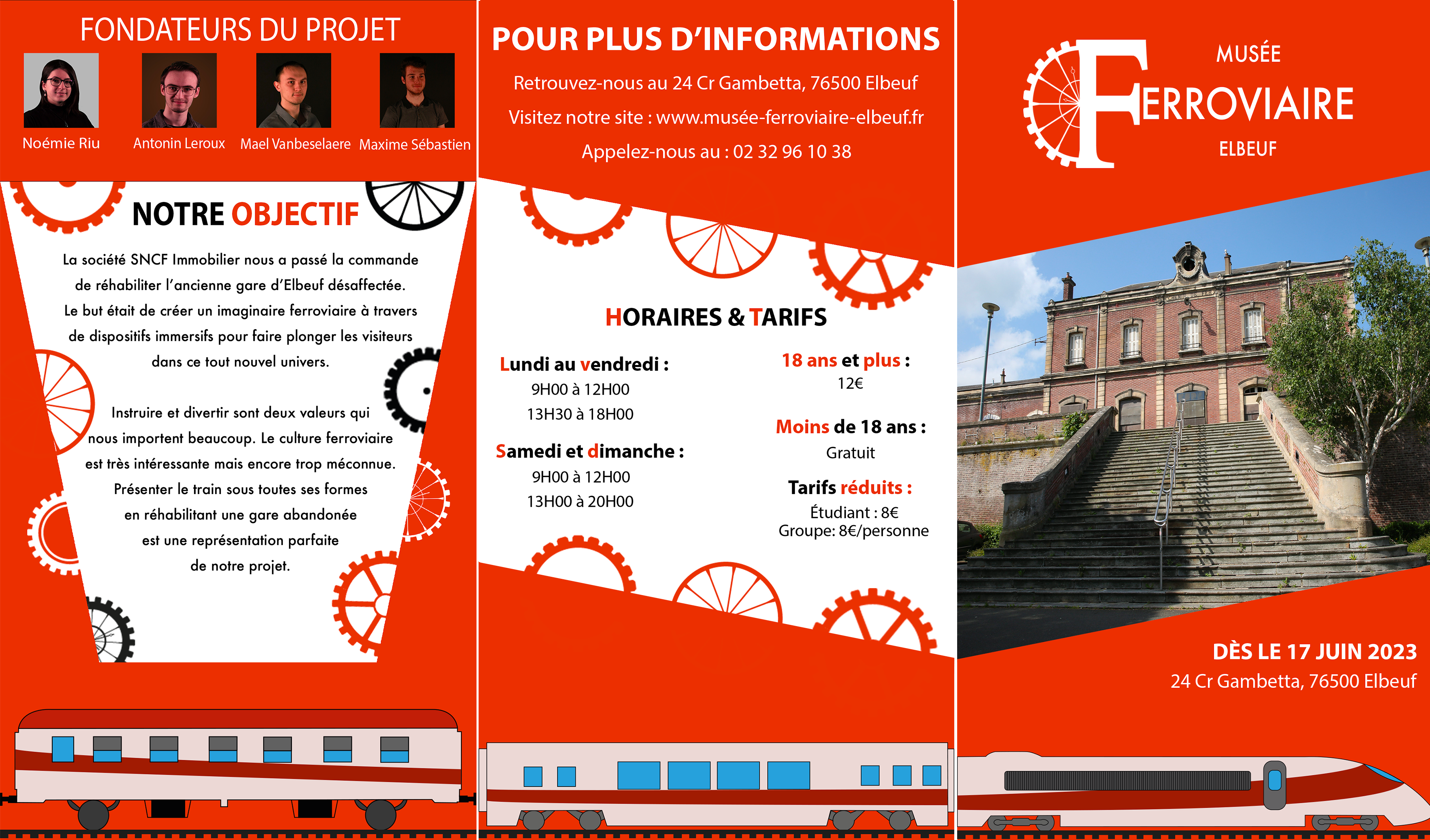 Page 1 du flyer